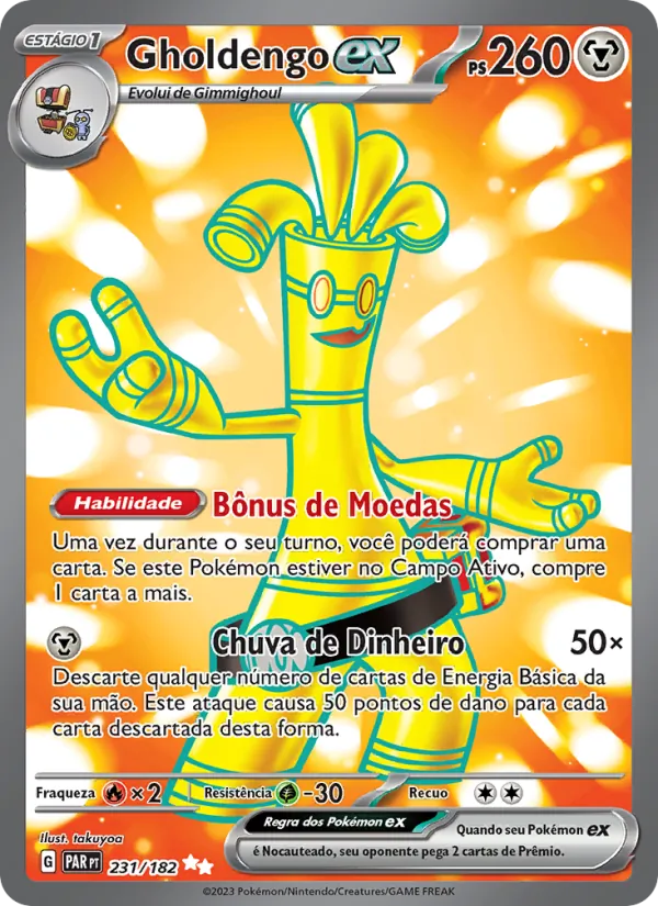 Gholdengo ex (Paradox Rift #231/182)
