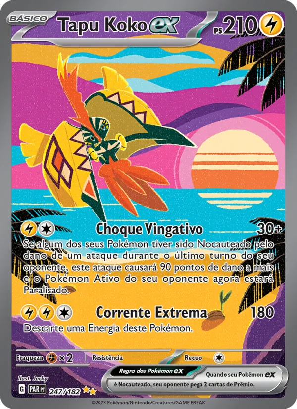 Tapu Koko ex (Paradox Rift #247/182)