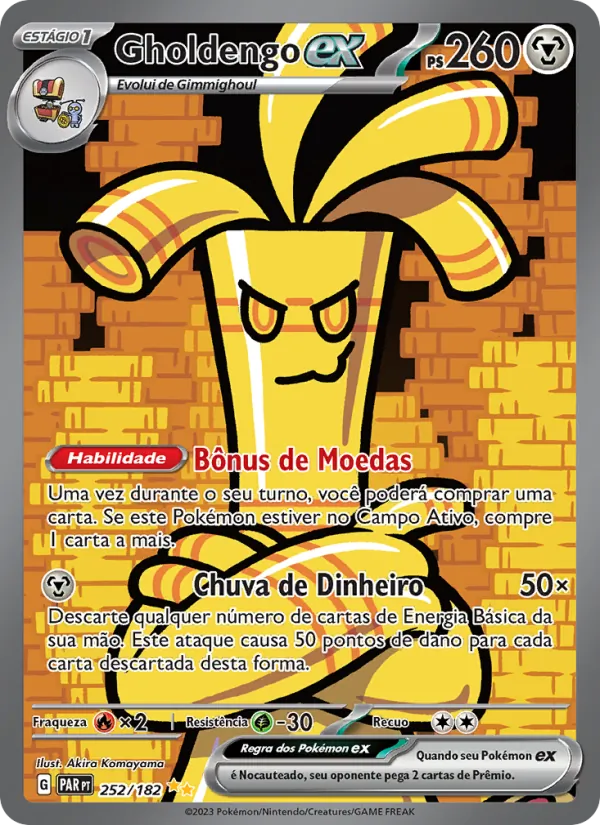 Gholdengo ex (Paradox Rift #252/182)