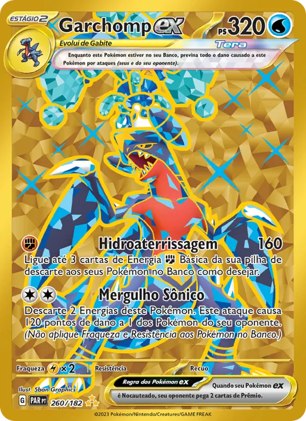 Garchomp ex (Paradox Rift #260/182)