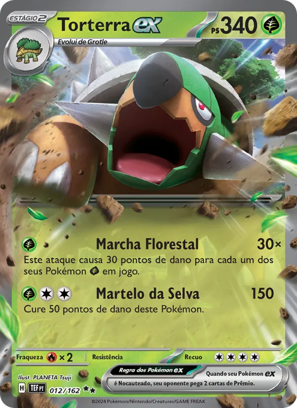 Torterra ex (Temporal Forces #012/162)