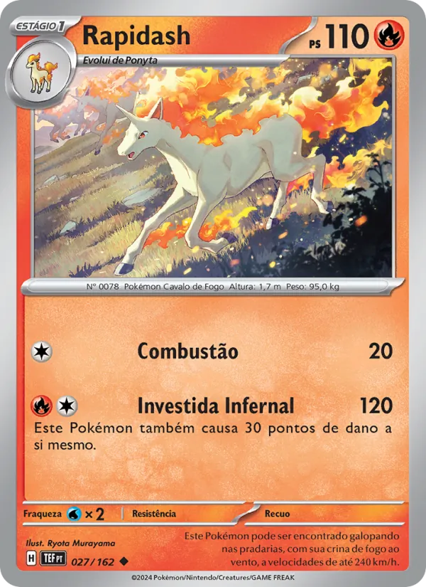 Rapidash (Temporal Forces #027/162)