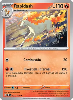 Rapidash (Temporal Forces #027/162)