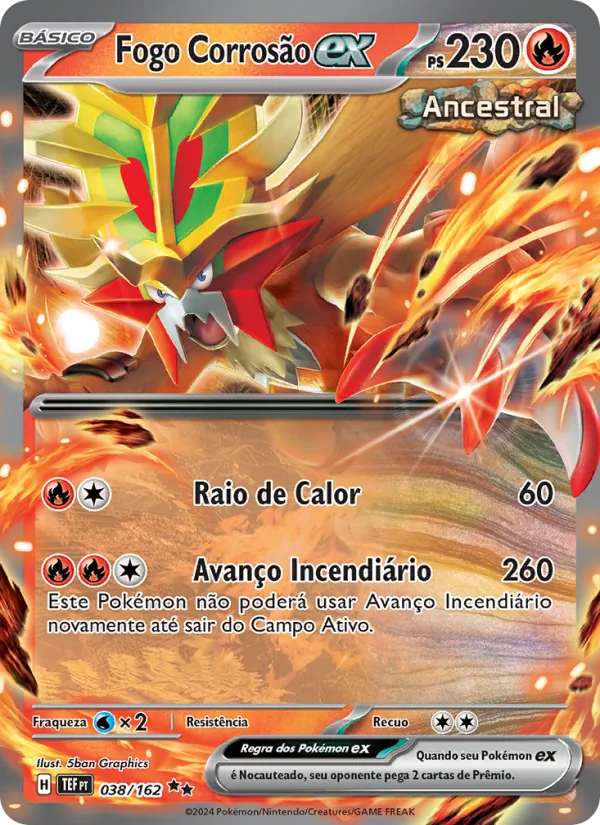 Fogo Corrosão ex (Temporal Forces #038/162)