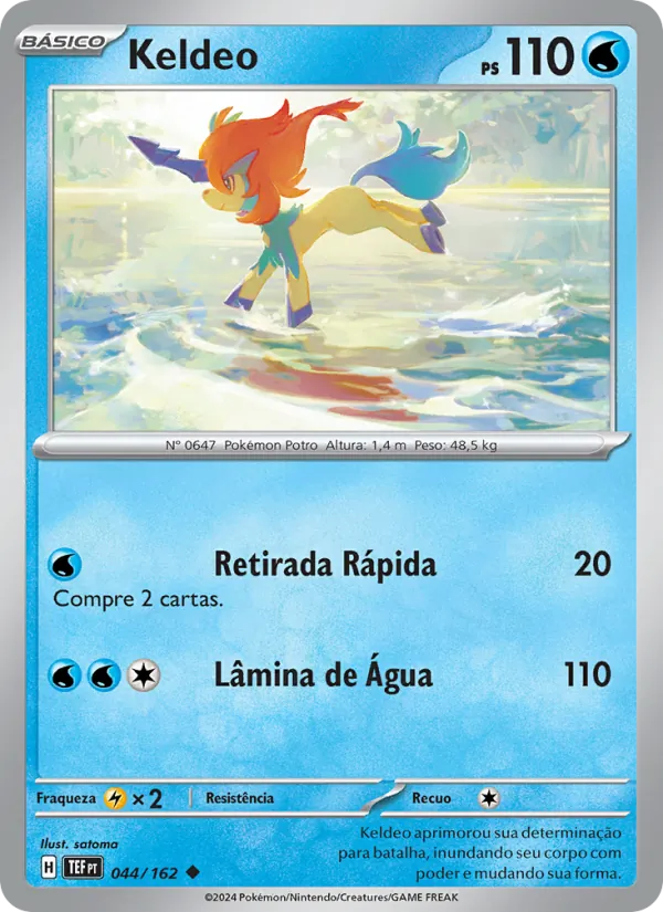Keldeo (Temporal Forces #044/162)