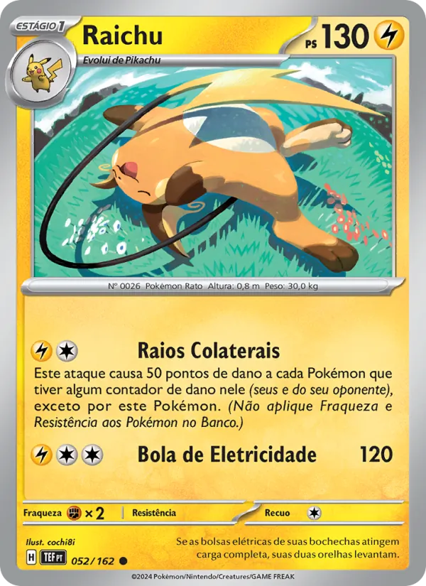 Raichu (Temporal Forces #052/162)