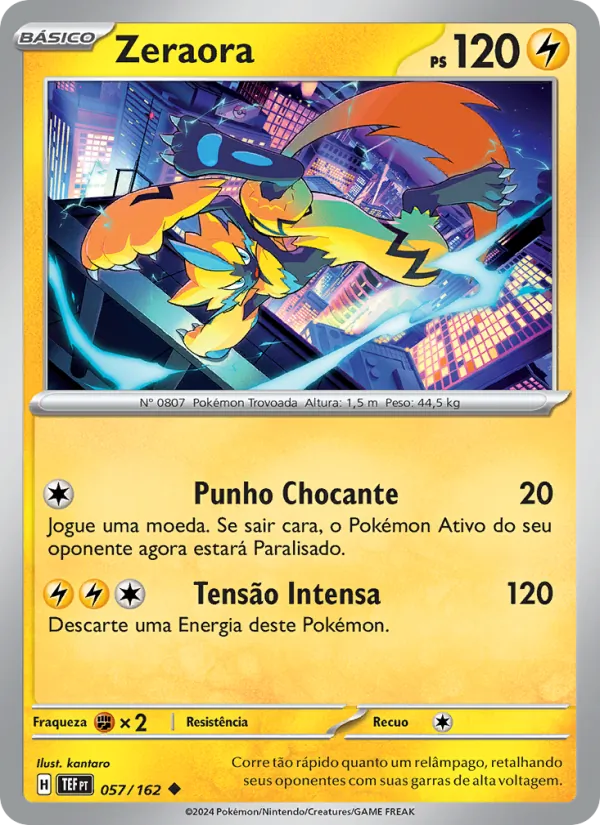 Zeraora (Temporal Forces #057/162)