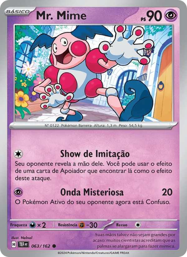 Mr. Mime (Temporal Forces #063/162)
