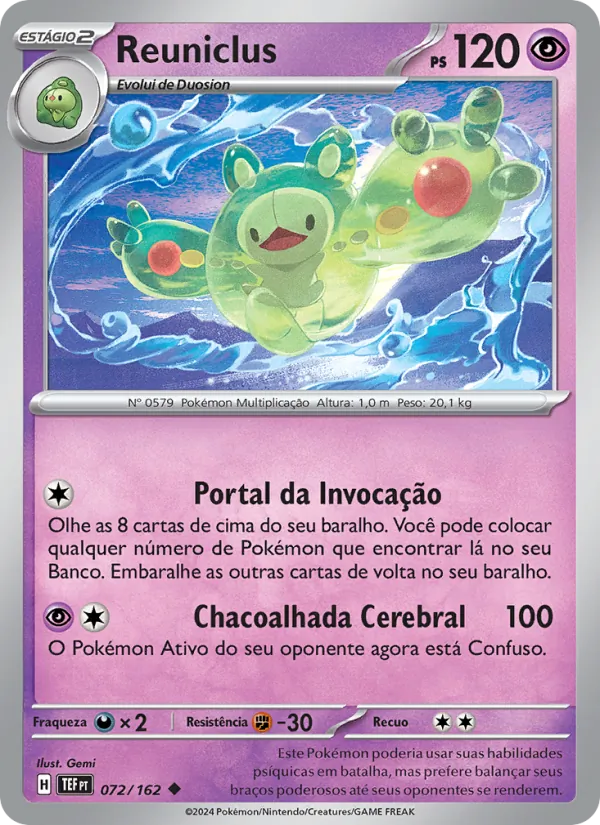 Reuniclus (Temporal Forces #072/162)