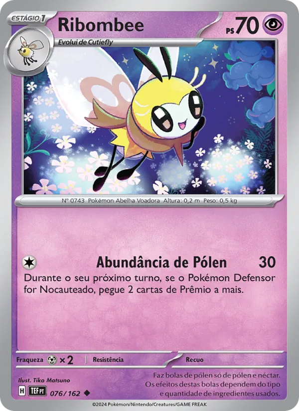 Ribombee (Temporal Forces #076/162)