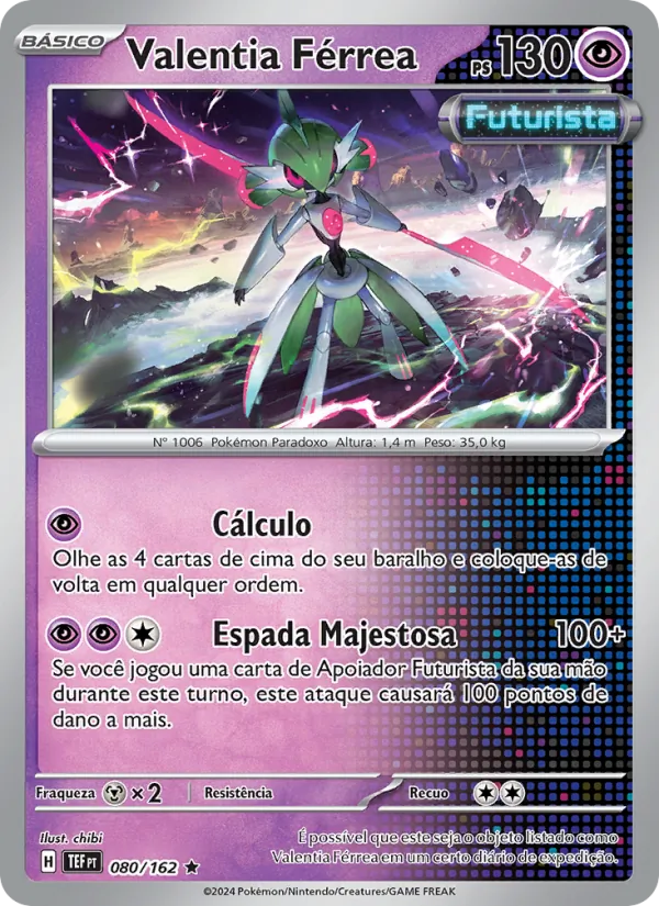 Valentia Férrea (Temporal Forces #080/162)