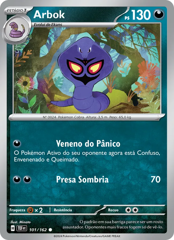 Arbok (Temporal Forces #101/162)