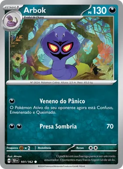 Arbok (Temporal Forces #101/162)