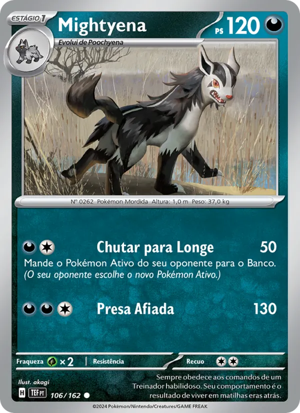 Mightyena (Temporal Forces #106/162)
