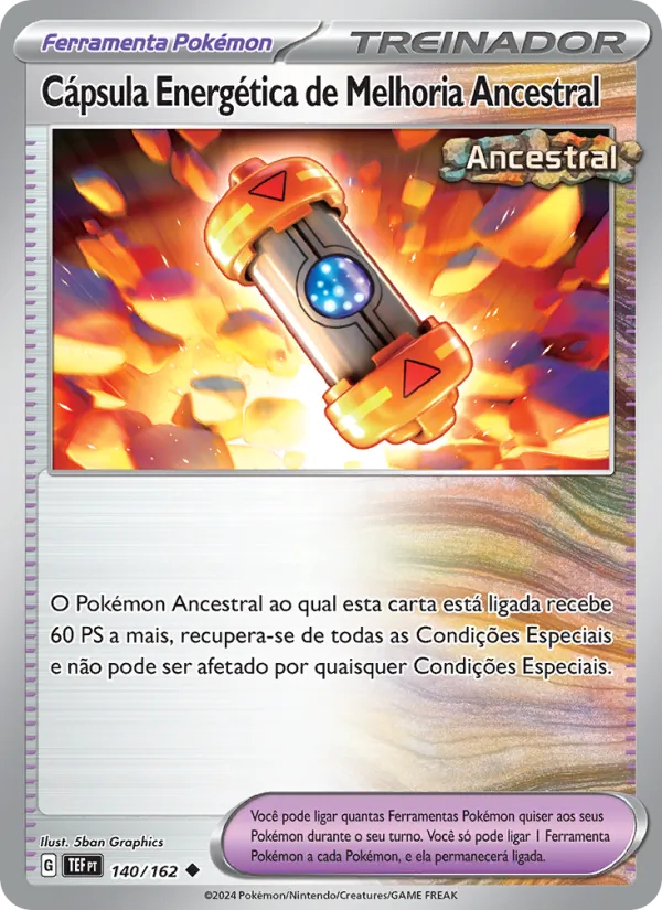 Cápsula Energética de Melhoria Ancestral (Temporal Forces #140/162)