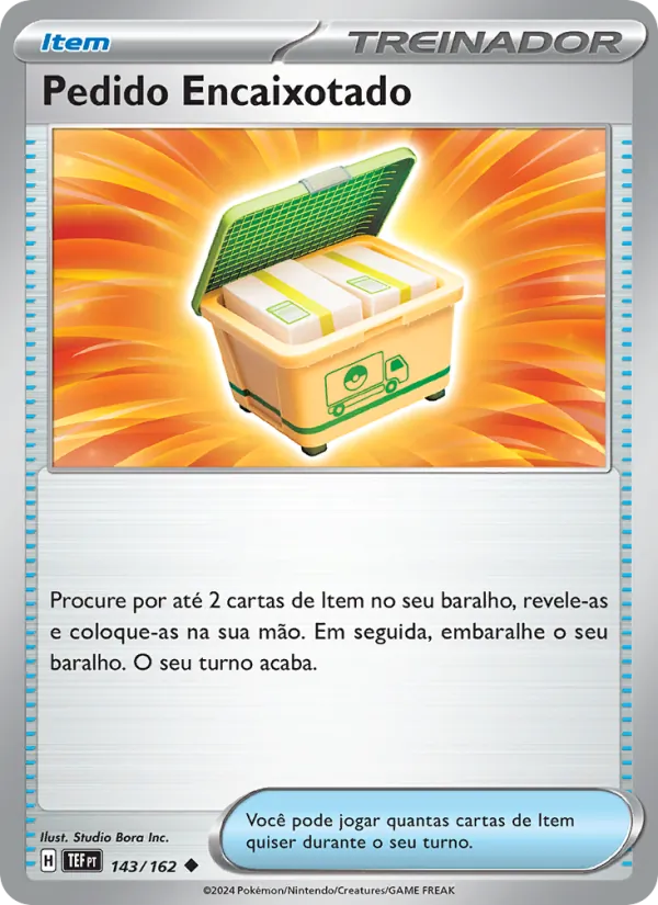 Pedido Encaixotado (Temporal Forces #143/162)