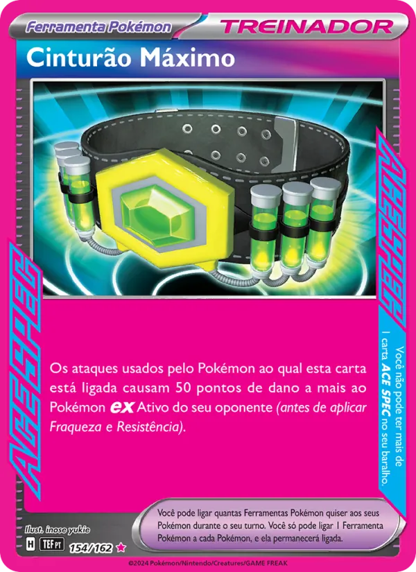 Cinturão Máximo (Temporal Forces #154/162)