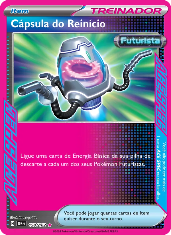 Cápsula do Reinício (Temporal Forces #158/162)