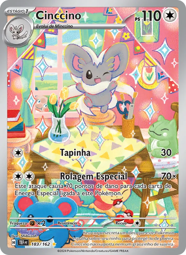 Cinccino (Temporal Forces #183/162)