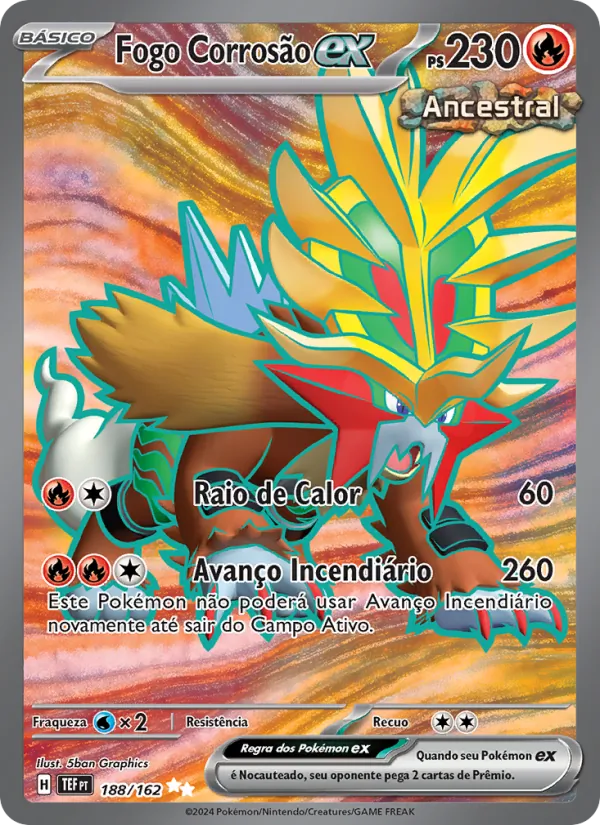Fogo Corrosão ex (Temporal Forces #188/162)