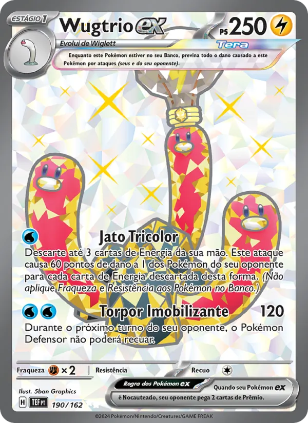 Wugtrio ex (Temporal Forces #190/162)