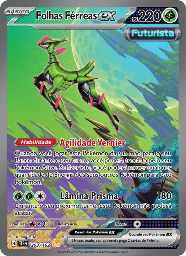 Folhas Férreas ex (Temporal Forces #203/162)
