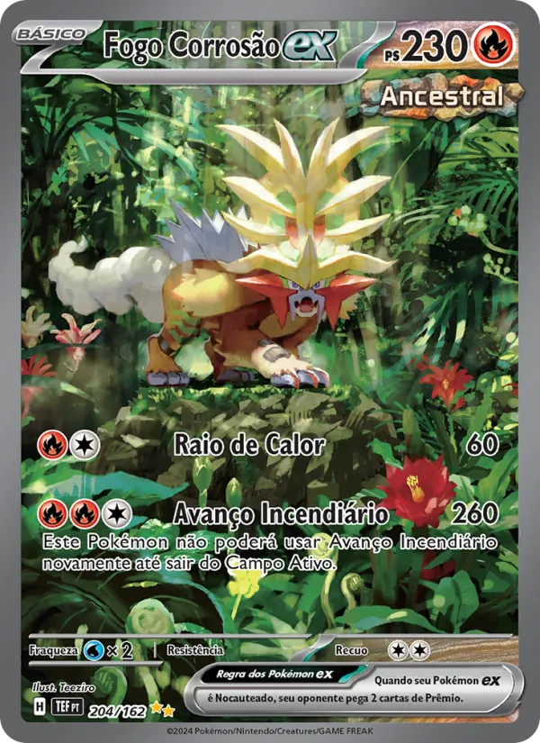 Fogo Corrosão ex (Temporal Forces #204/162)