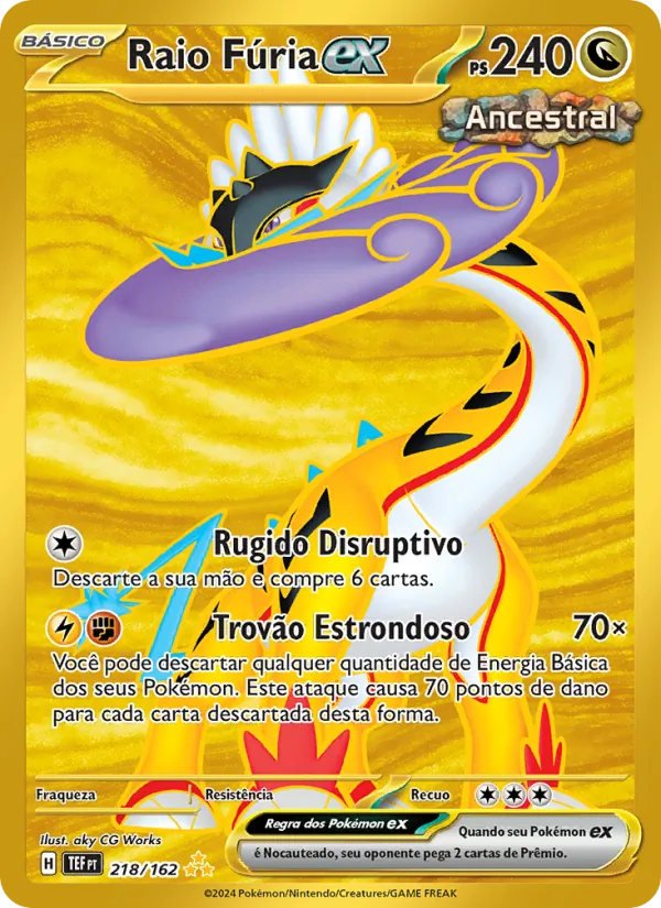 Raio Fúria ex (Temporal Forces #218/162)