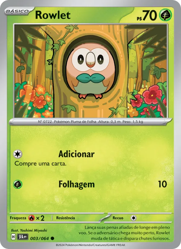 Rowlet (Shrouded Fable #003/64)