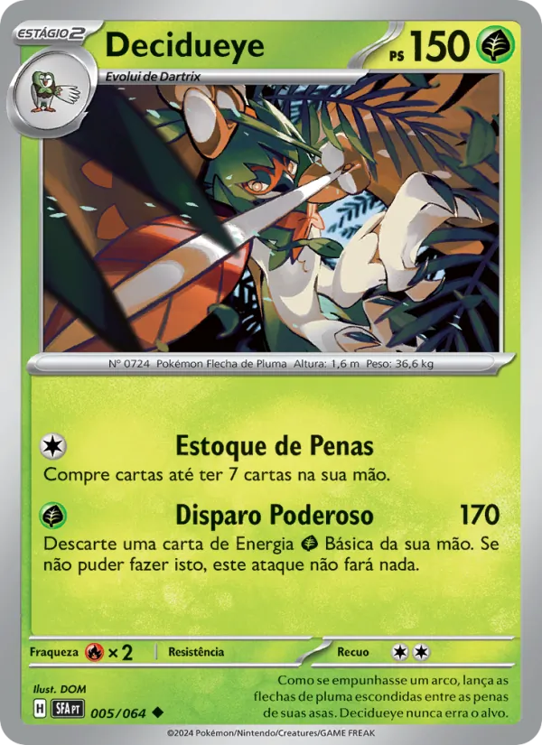 Decidueye (Shrouded Fable #005/64)