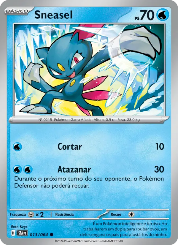 Sneasel (Shrouded Fable #013/64)