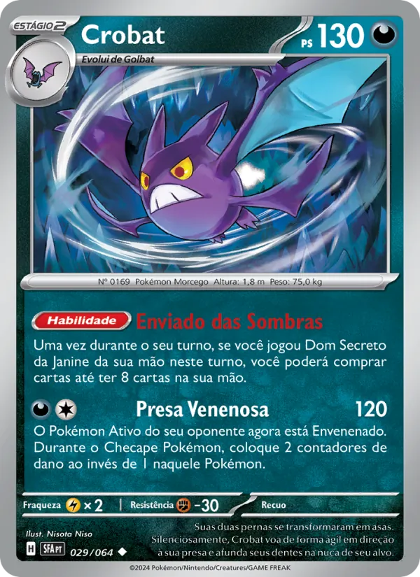 Crobat (Shrouded Fable #029/64)