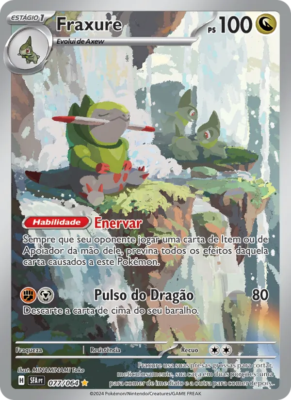 Fraxure (Shrouded Fable #077/64)