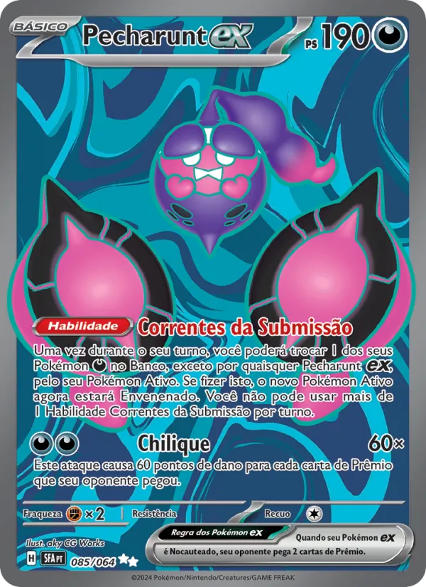 Pecharunt ex (Shrouded Fable #085/64)