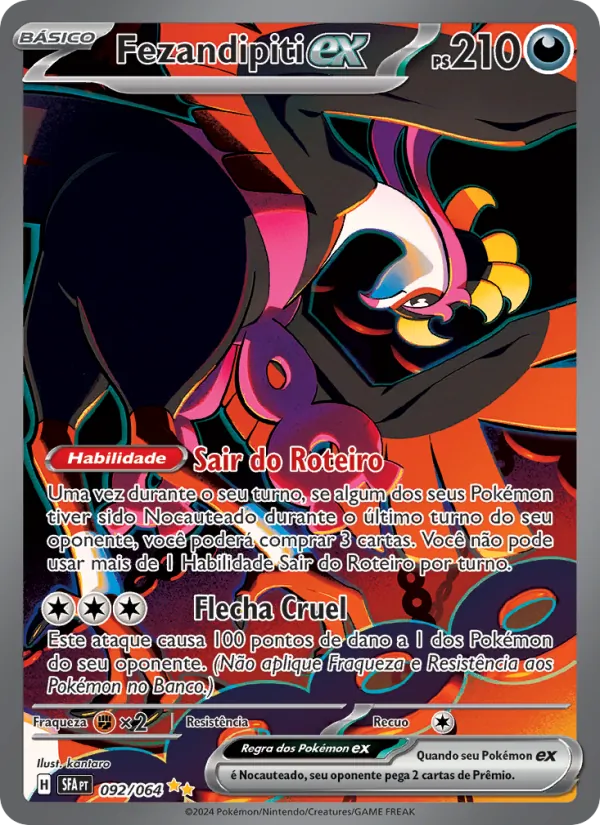 Fezandipiti ex (Shrouded Fable #092/64)