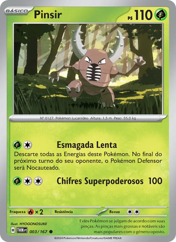 Pinsir (Twilight Masquerade #003/167)