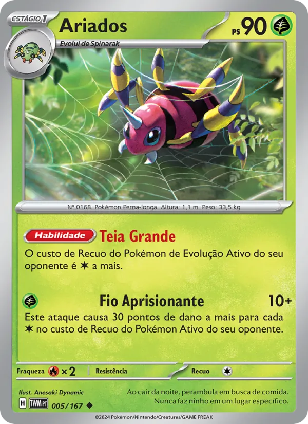 Ariados (Twilight Masquerade #005/167)