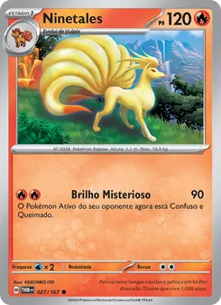 Ninetales (Twilight Masquerade #027/167)