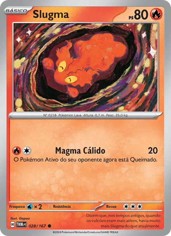 Slugma (Twilight Masquerade #028/167)