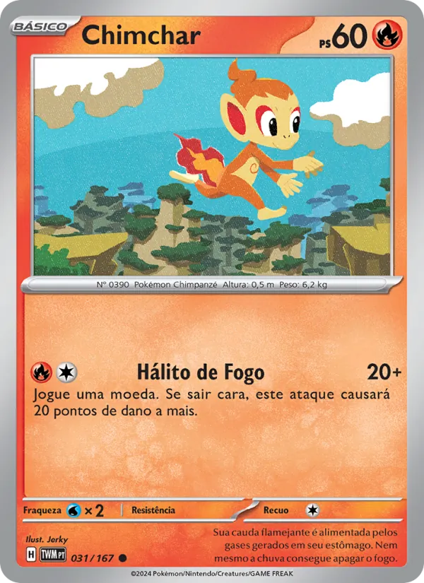 Chimchar (Twilight Masquerade #031/167)