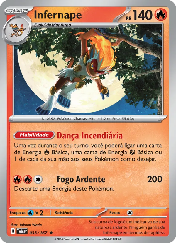 Infernape (Twilight Masquerade #033/167)