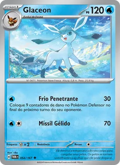 Glaceon (Twilight Masquerade #054/167)
