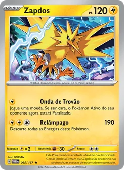 Zapdos (Twilight Masquerade #065/167)