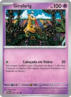 Girafarig (Twilight Masquerade #083/167)