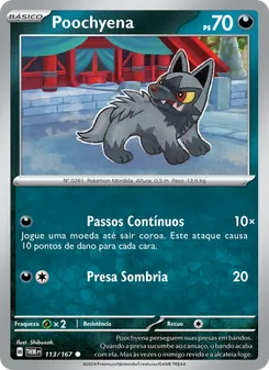 Poochyena (Twilight Masquerade #113/167)