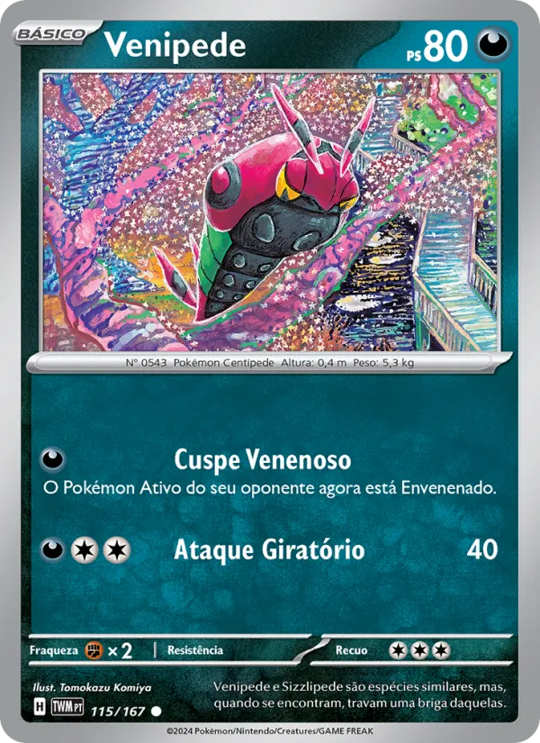 Venipede (Twilight Masquerade #115/167)