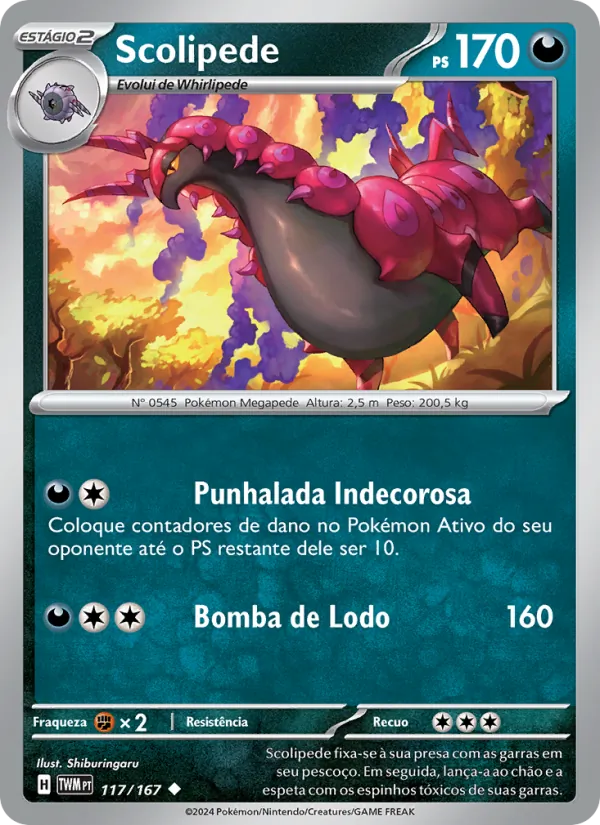Scolipede (Twilight Masquerade #117/167)