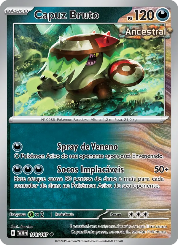 Capuz Bruto (Twilight Masquerade #118/167)