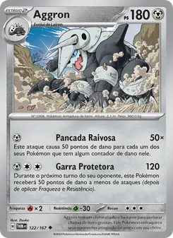 Aggron (Twilight Masquerade #122/167)