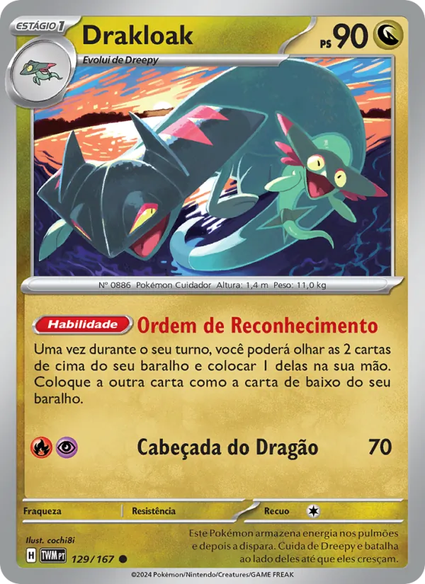 Drakloak (Twilight Masquerade #129/167)